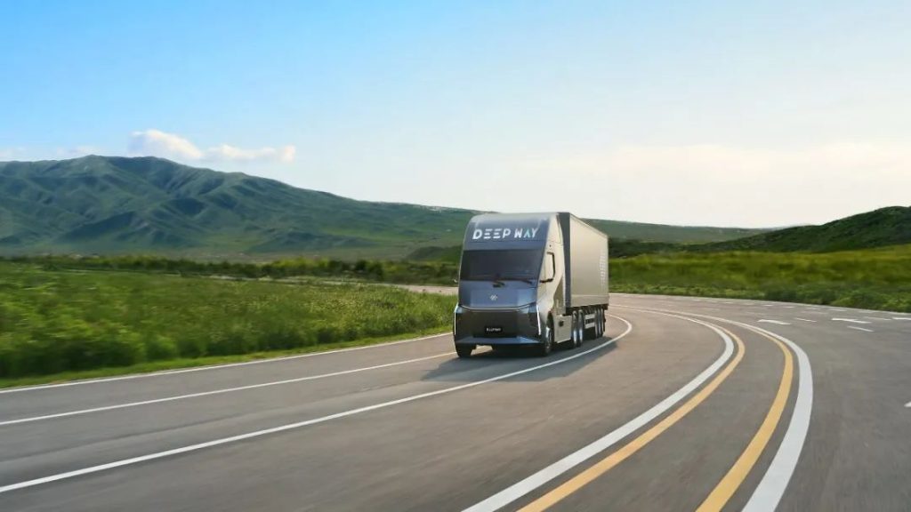 Distributed and Integrated Electric Drive Axles in DeepWay’s Electric Heavy Trucks