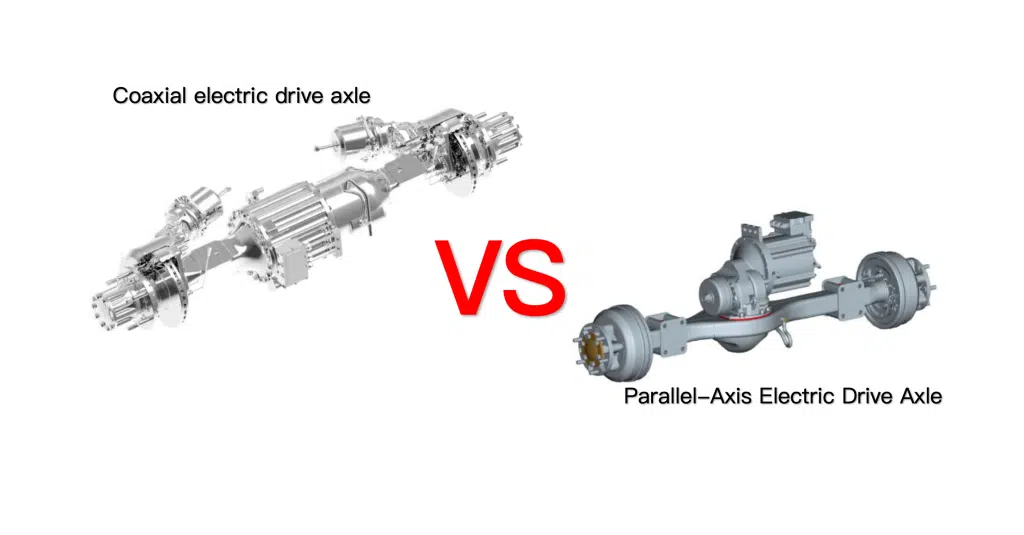 Advantages and Disadvantages of Parallel-Axis Electric Axle VS Coaxial Electric Axle