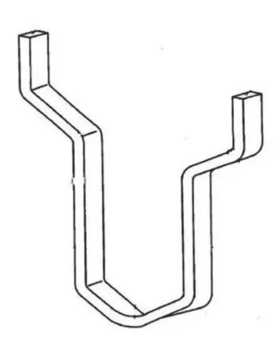 hair-pin design