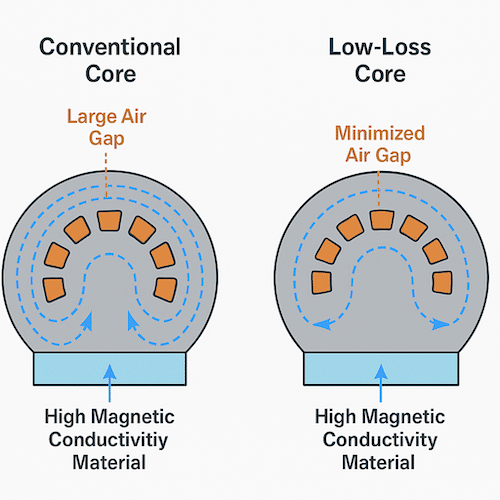 Drive Motor Loss Control Method Electromagnetic Optimization