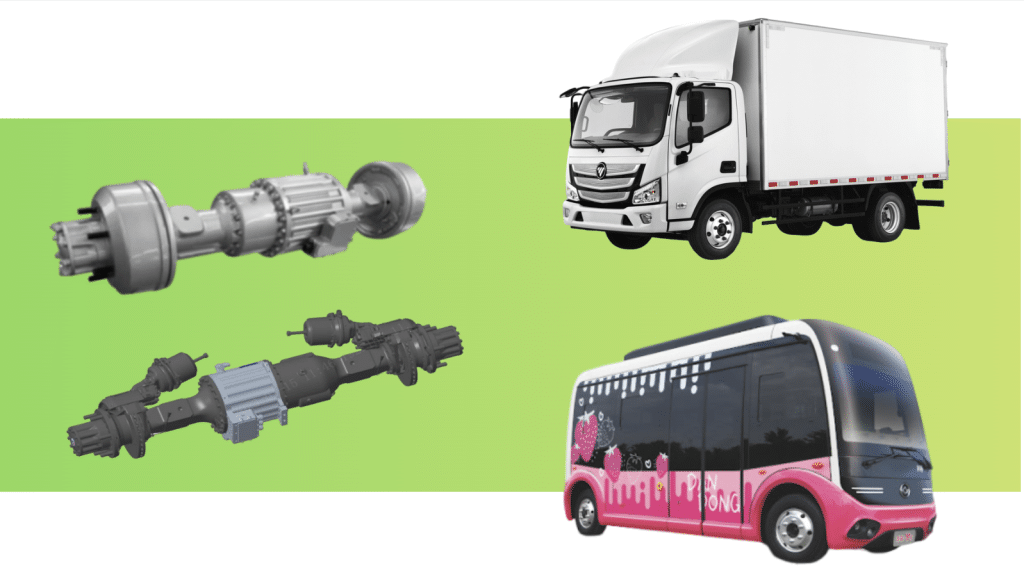 Full Introduction of Coaxial Electric Drive Axle System for Electric Vans and Light Trucks
