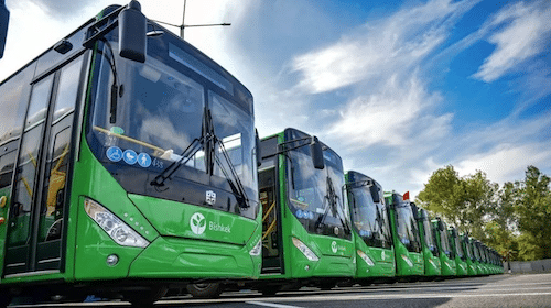 Brogen’s 2X160 kW Electric Drive Axle OEEA2100N Powers 120 Buses into Kyrgyzstan